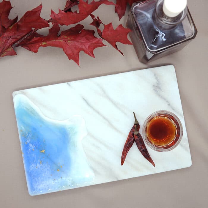 Ocean Resin Epoxid Geschenk Boho-Style