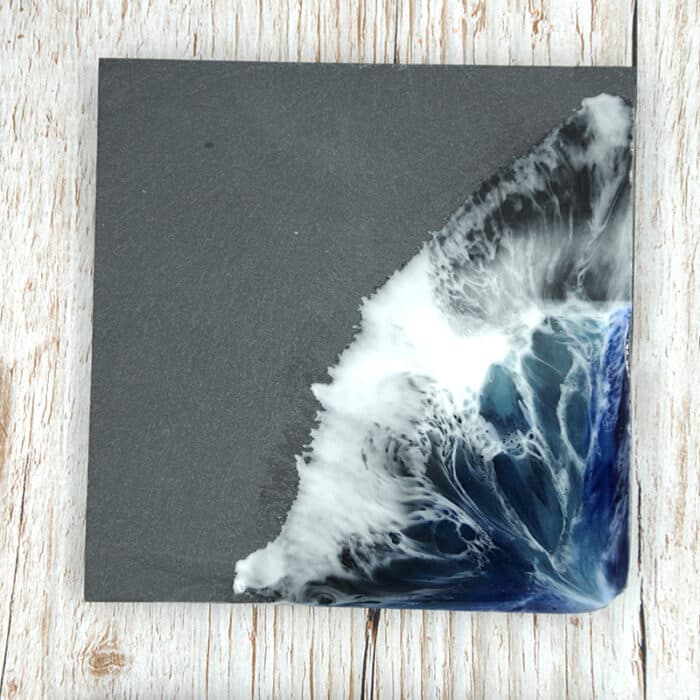 Ocean Resin Epoxid Geschenk Boho-Style Coaster