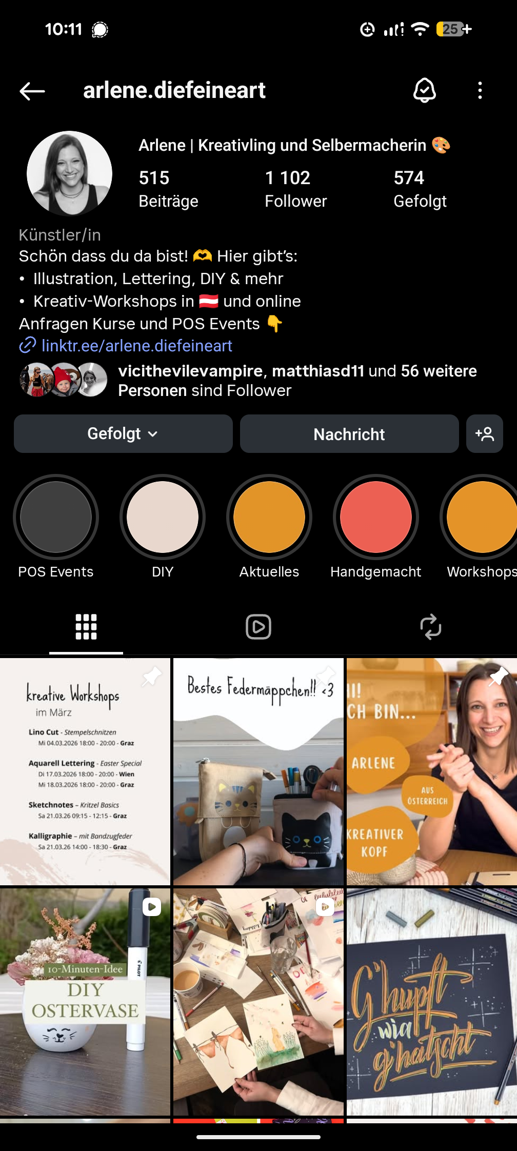 Instagram Arlene die feine Art